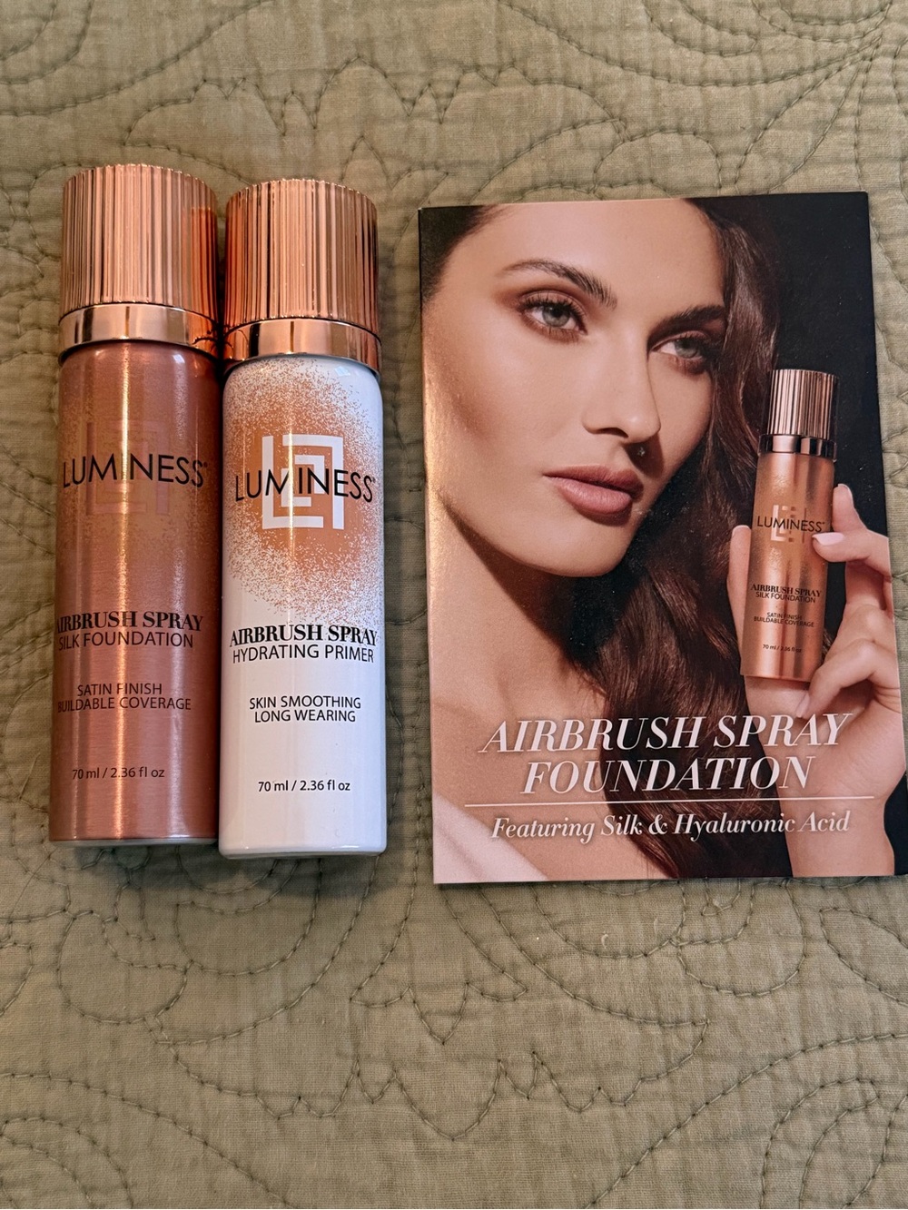Luminess Airbrush Spray Foundation & Hydrating Primer - Light/Med 030
